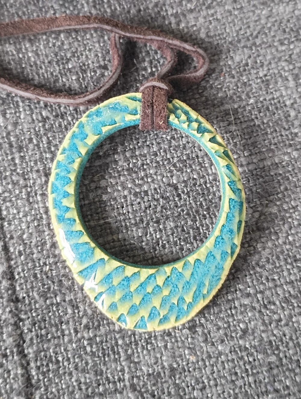Handmade Ceramic Pendant